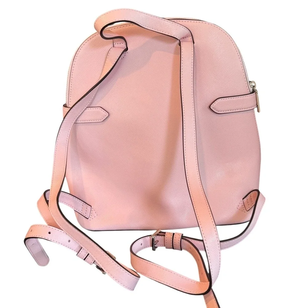 Kate Spade New York Stacei Dome Pale Pink Saffiano leather Leather Backpack